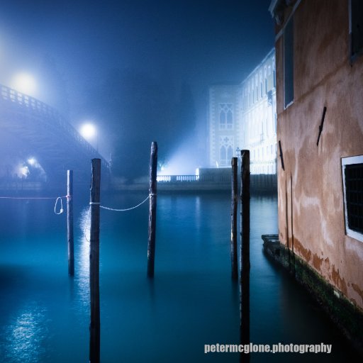 Misty Evening, Accademia