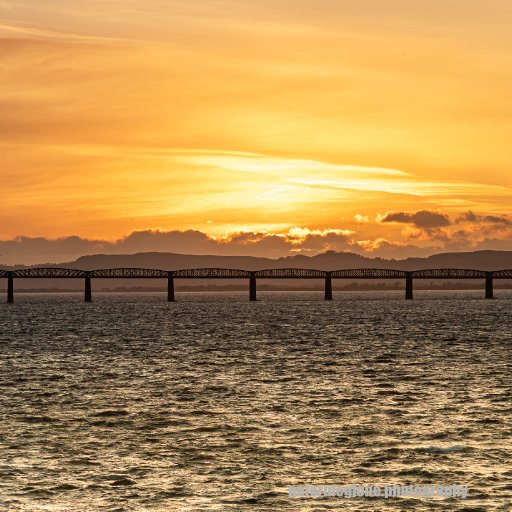 The Tay Bridge, Sunset