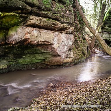 Undercut, Dunino Den, Fife