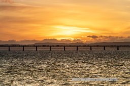 The Tay Bridge At Sunset